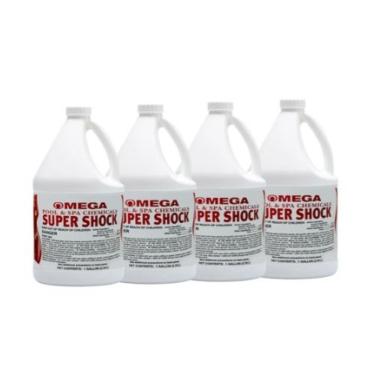 LIQUID CHLORINE 4X1GALLON BOTTLES